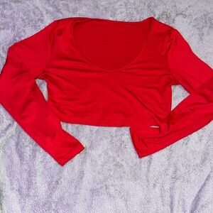 Long sleeve Crop top (M)